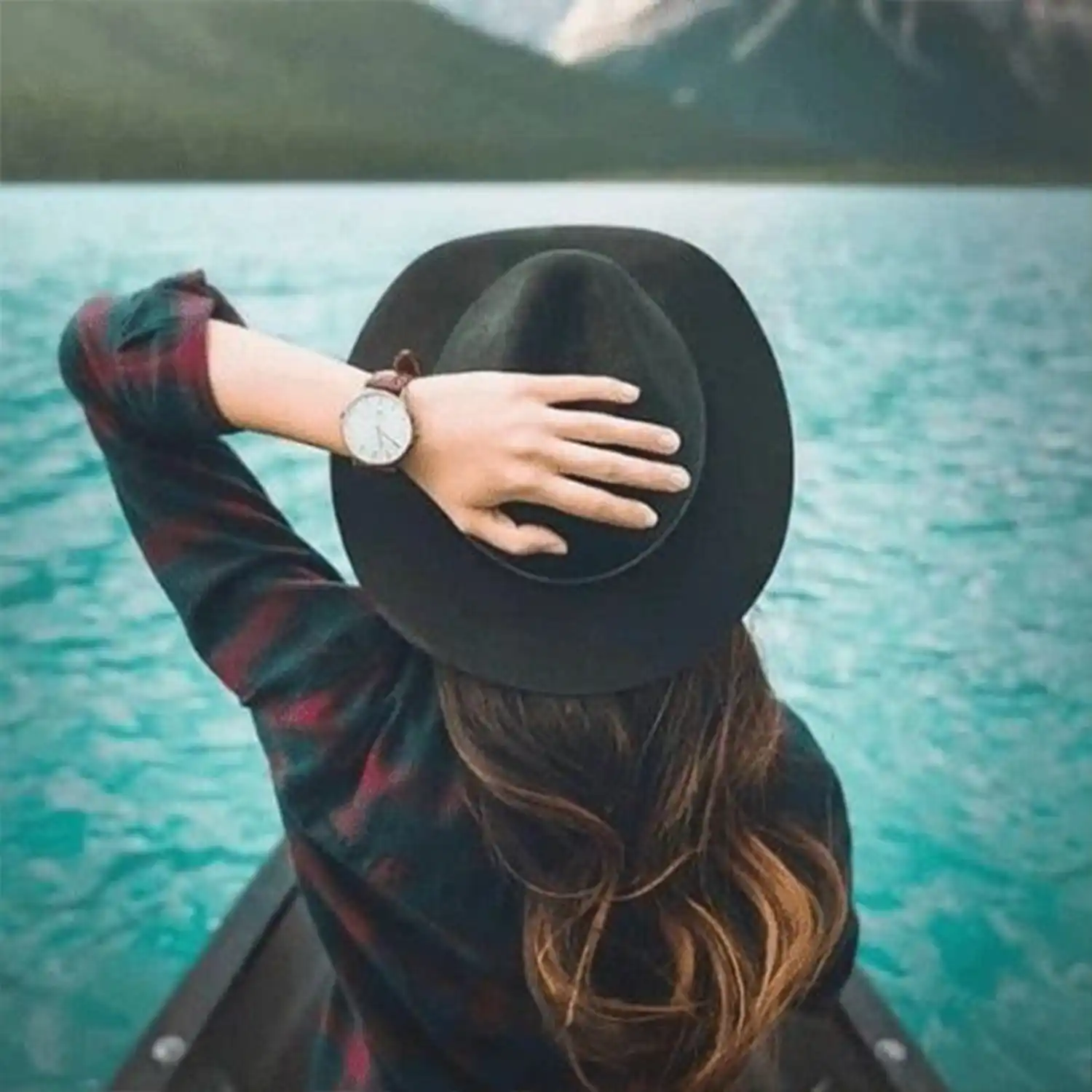 Cute Girls DP Stylish Round Cap