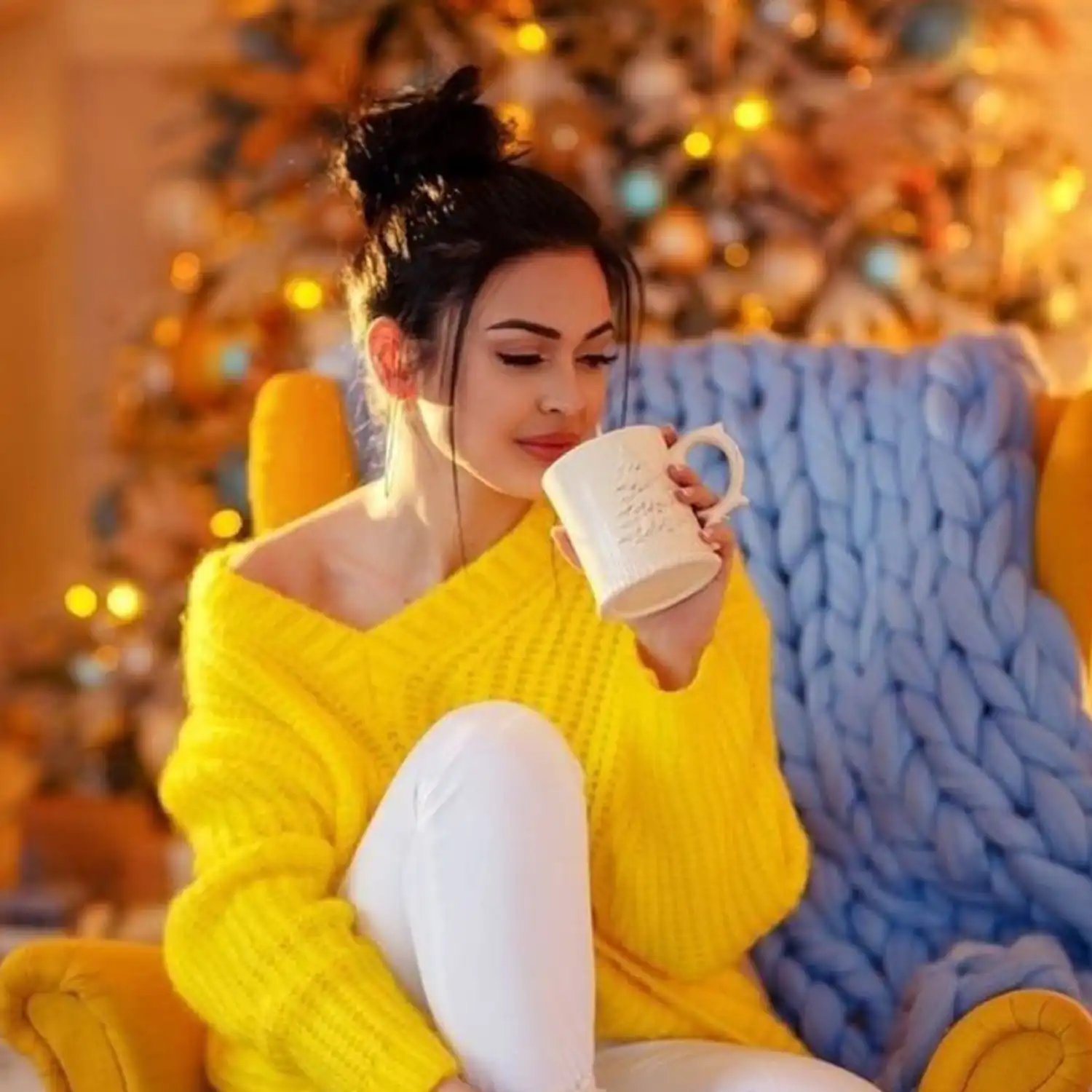 Girl DP with Yellow Top