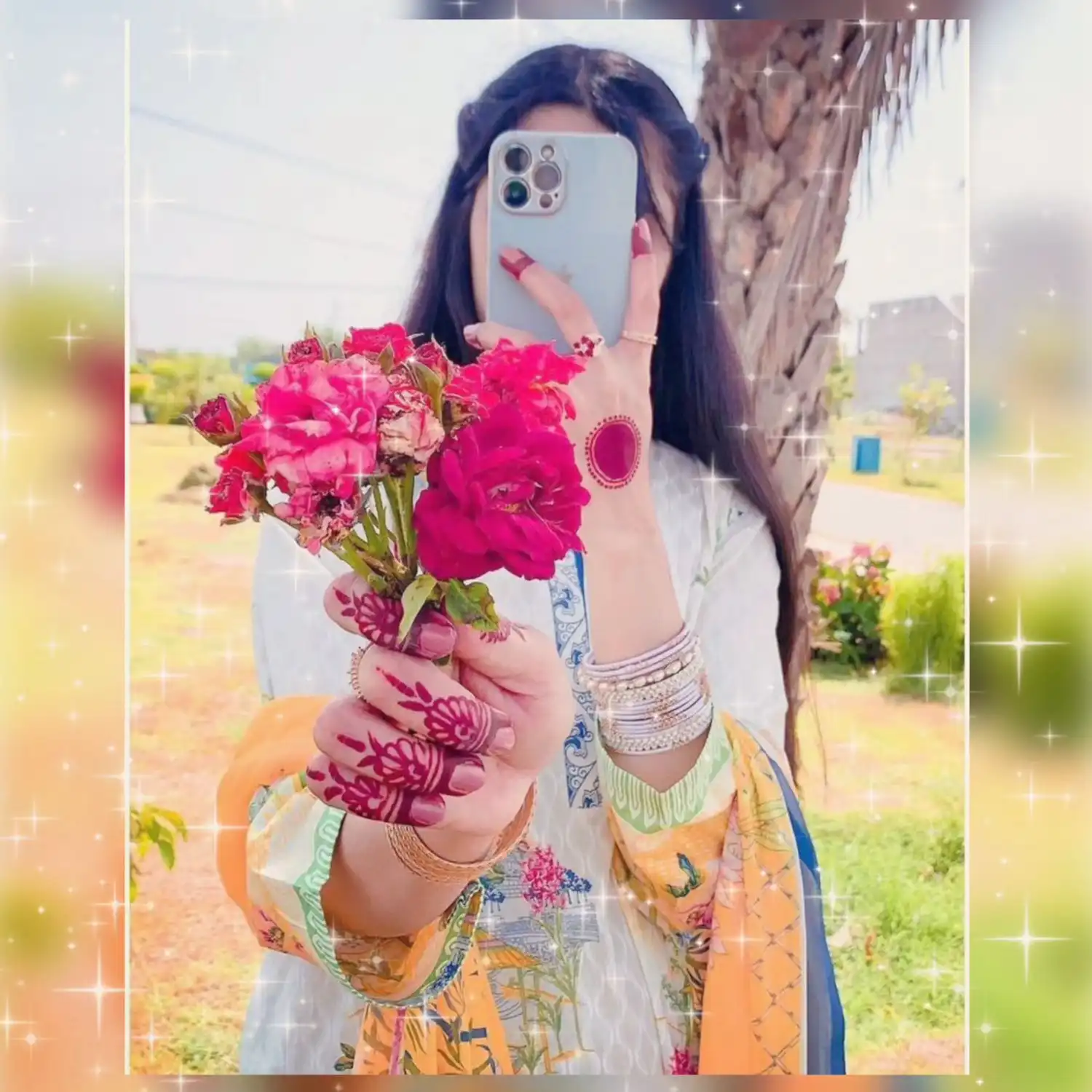 Whatsapp DP with iphone for Girls