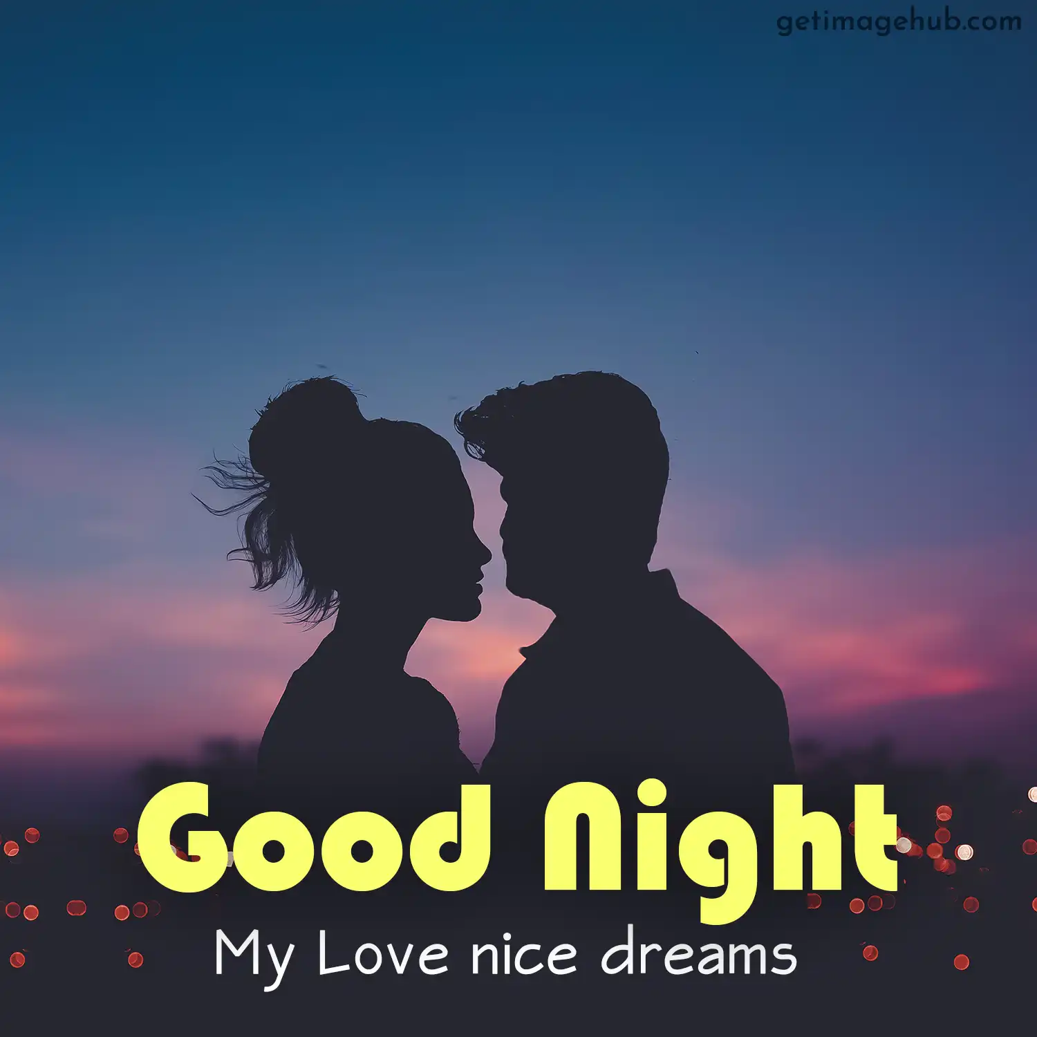 good night love photo