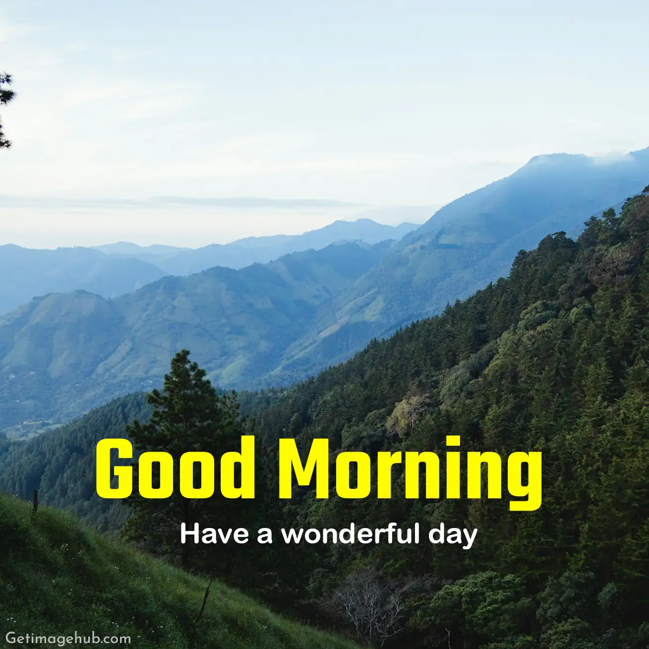 Beautiful Good Morning Mountain Picture