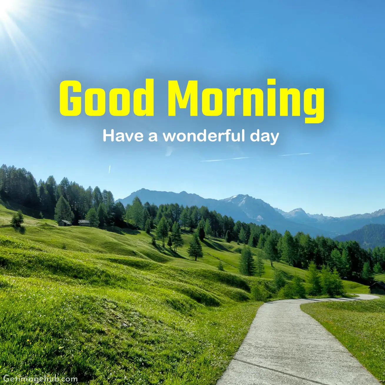 Best Good Morning Mountain Photo