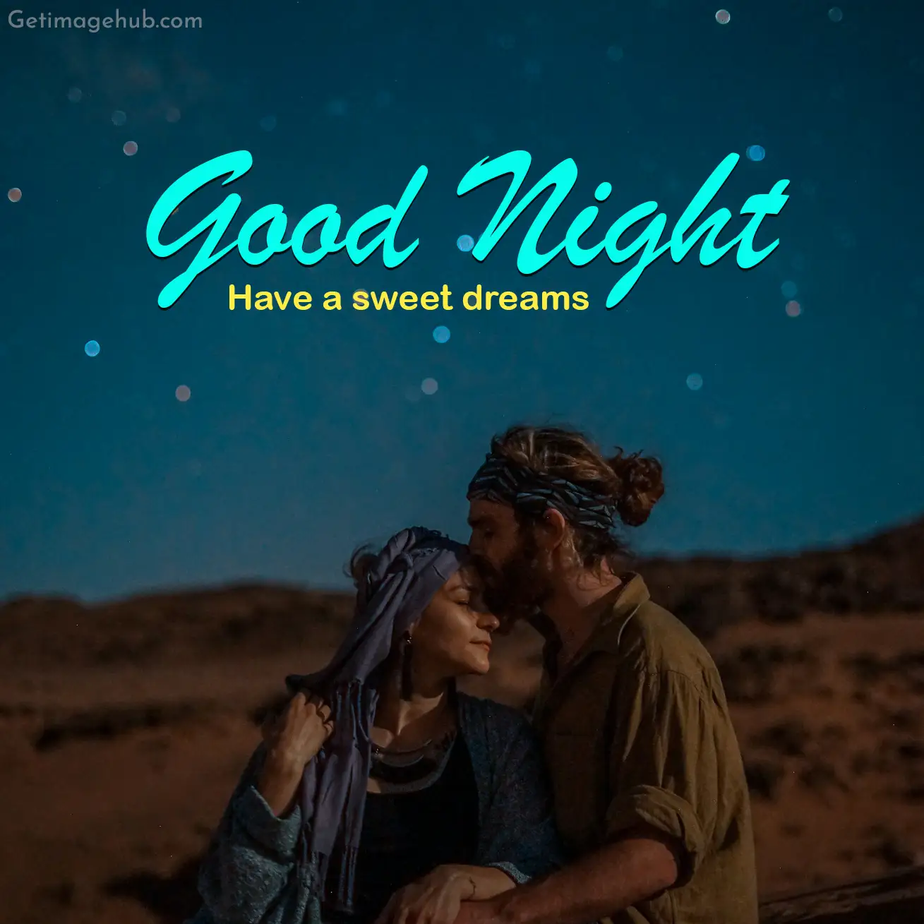 Good Night Love Kiss Image