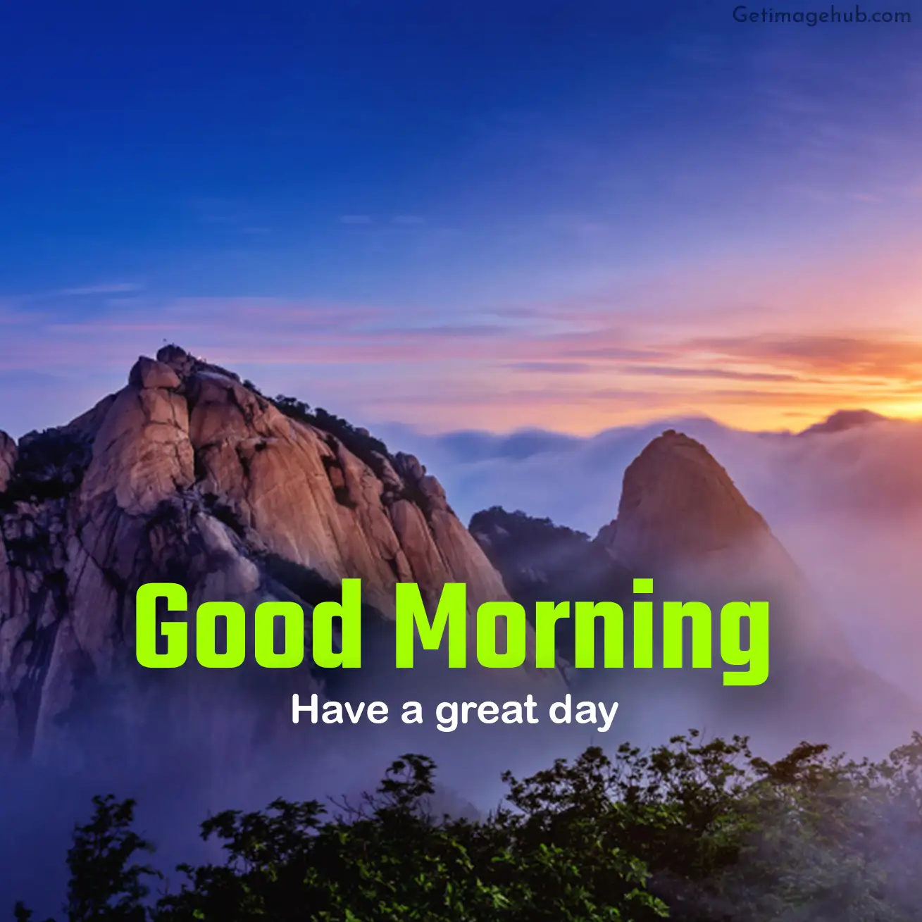 New Good Morning Mountain Images