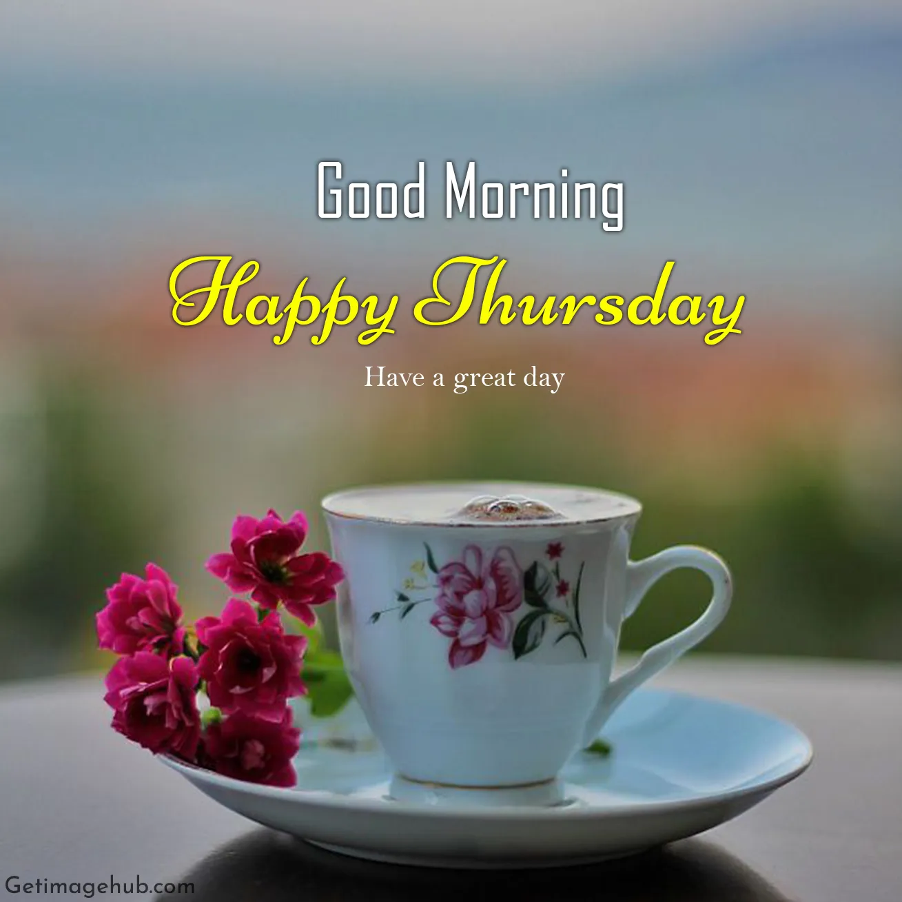 Good Morning Happy Thursday Pic