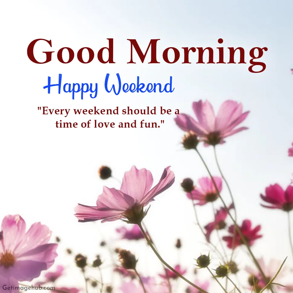 Happy Weekend Good Morning Pictures