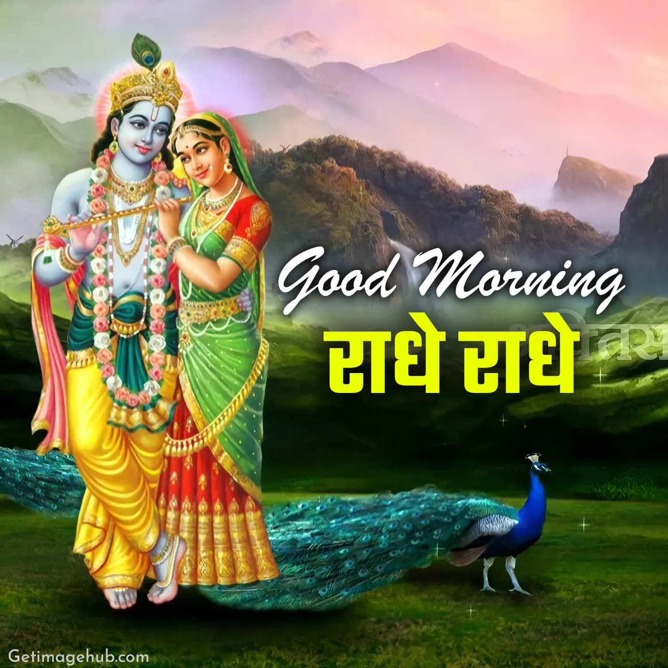 Good Morning Radhe Radhe Image
