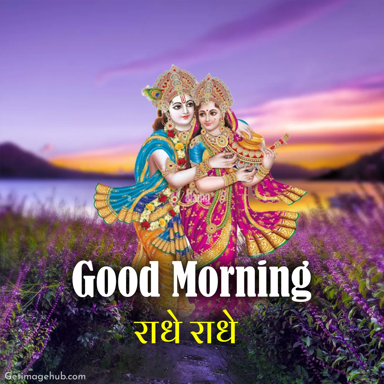 Radhe Radhe Good Morning Images